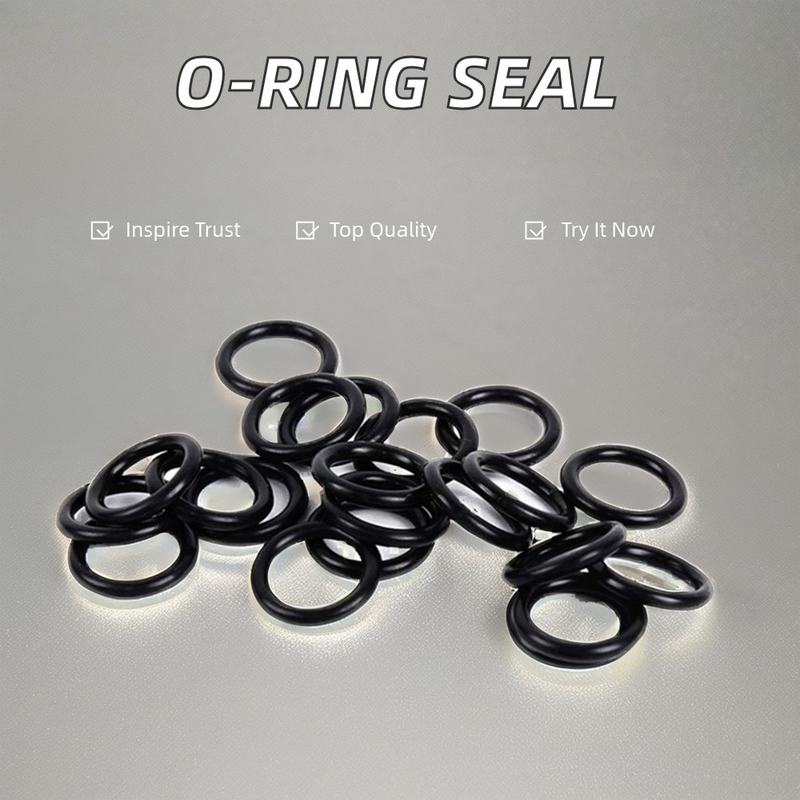 ORK O-Rings กันน้ํามันและทนการสวมใส่ AEM/EPDM/FKM/NBR ผ้าปิดยางสําหรับการใช้งานเครื่องกล