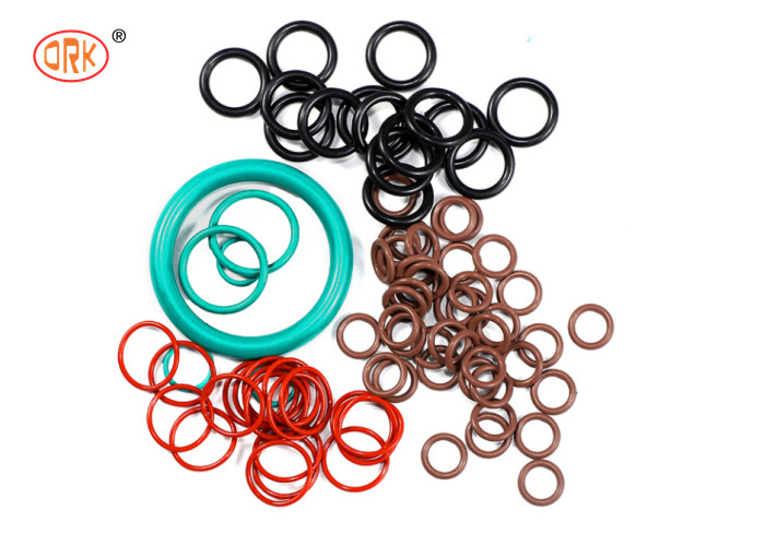 30-90 ช่วงความแข็งของ Shore A NBR/FKM/EPDM O-Ring สําหรับผนึกกันอุณหภูมิสูง