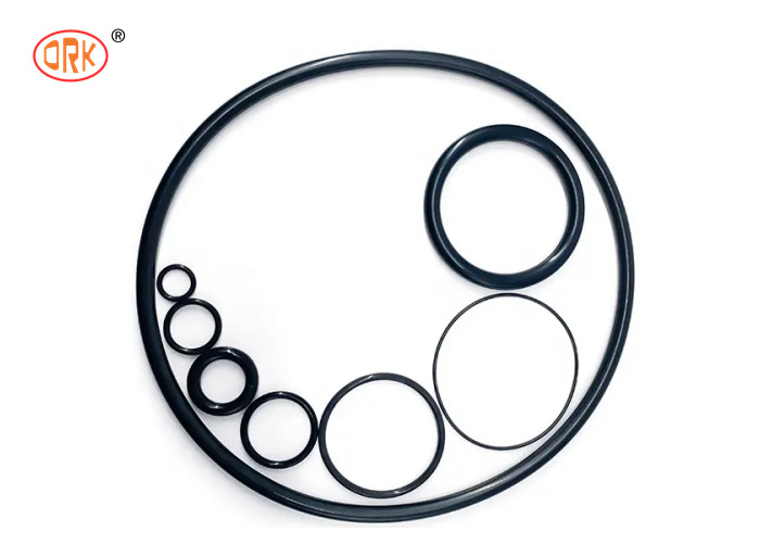 สีดํา ทนน้ํามันดี 70 ความแข็ง สีดํา ไนทรีล Buna-N O-Ring Seal สําหรับเซลครึ่งตัวนํา