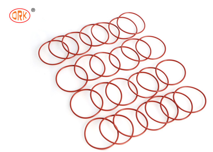 สีแดง NBR EPDM FKM ซิลิโคน O แหวน Gaskets และ O แหวนสําหรับเครื่องปิด