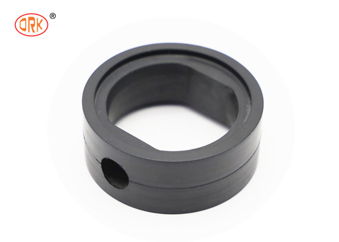 EPDM Round Bushing Bumper Custom Molded Auto Rubber ผลิตภัณฑ์เพื่อป้องกันฝุ่น