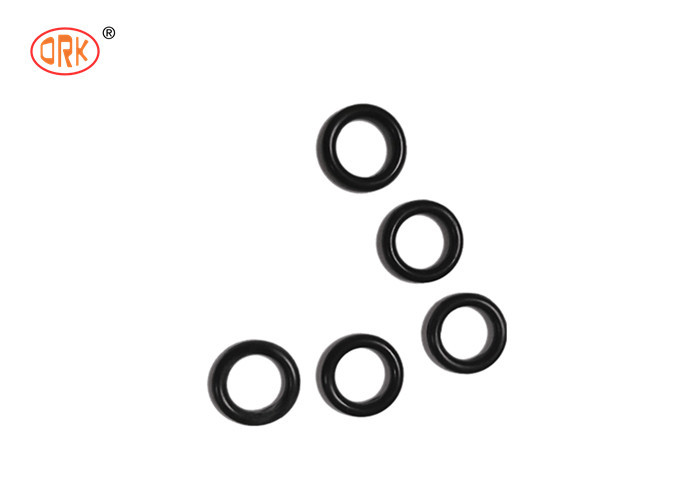สีดําชนิดของยาง Butyl 70 Shore A ป้องกันไฟ O-ring วัสดุสําหรับอุตสาหกรรมอาหาร