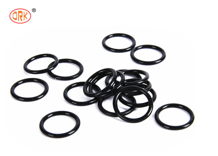 สีดําชนิดของยาง Butyl 70 Shore A ป้องกันไฟ O-ring วัสดุสําหรับอุตสาหกรรมอาหาร