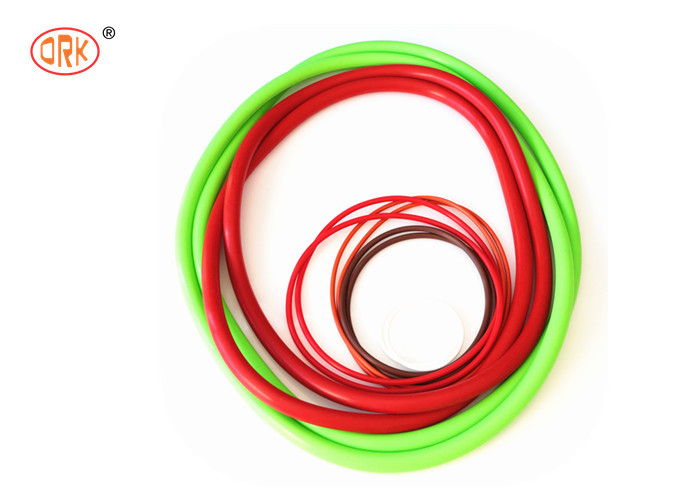 สีแดง สีดํา สีที่กําหนดเอง EPDM ประเภทของยาง O-Ring วัสดุ Seal สําหรับการใช้งานความดันสูง