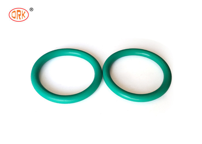สีเขียว Custom Mold OEM NBR EPDM FKM สีซิลิโคนแหวนผนึกสําหรับ Outlet อาหารเกรดยางผนึก