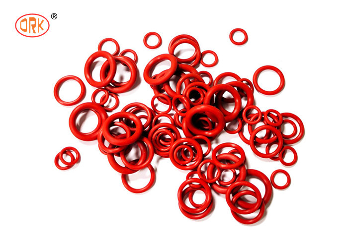 11.5*1.75/3mmx1.75mm อุณหภูมิสูง 300 °C สีซิลิโคน O แหวนสําหรับปิดเครื่องจักรเกรดอาหาร