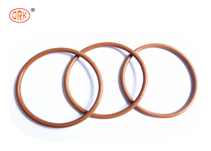 สีส้ม ทนต่ออุณหภูมิสูง ซิลิโคนสแตนดาร์ท O-Ring Seal สําหรับอุปกรณ์การแพทย์