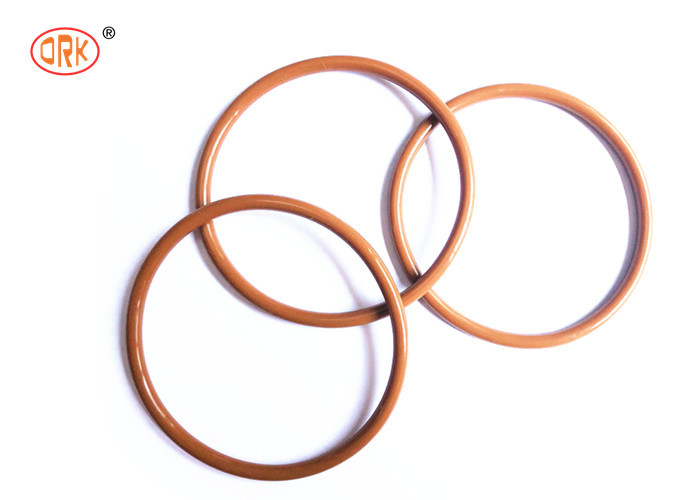 สีส้ม ทนต่ออุณหภูมิสูง ซิลิโคนสแตนดาร์ท O-Ring Seal สําหรับอุปกรณ์การแพทย์