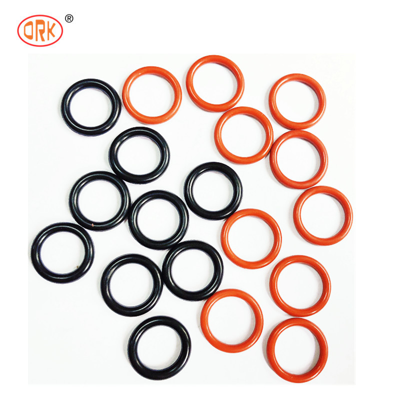 Rohs สอดคล้องกับพลาสติกท่อยาง Seal สีซิลิโคน O แหวน Epdm วัสดุ FKM NBR