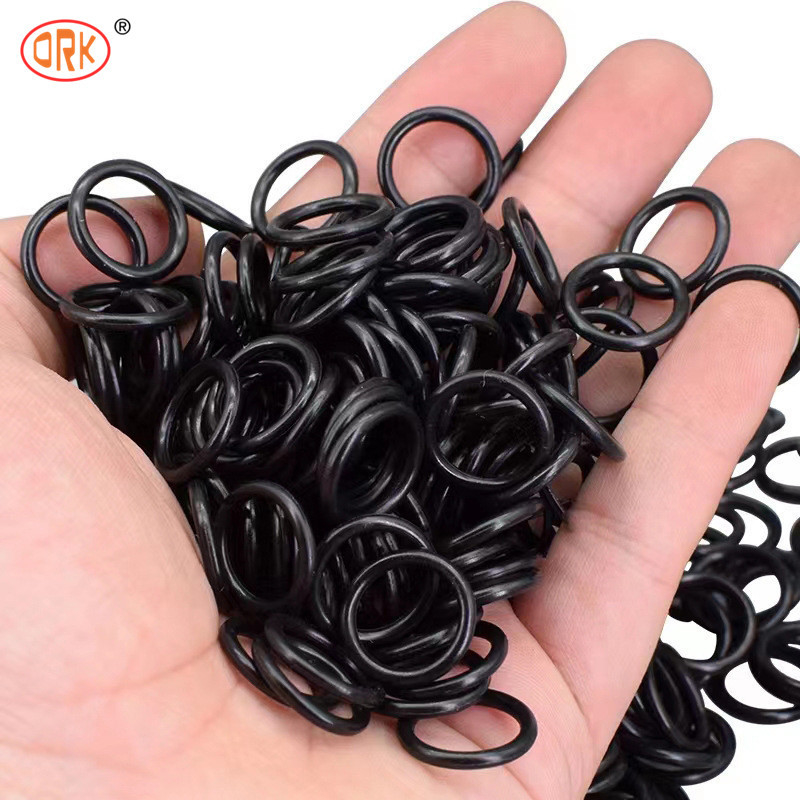 ขนาดเมทริก ปราง NBR 70 Shore A O Ring Semiconductor สีดํา Epdm O ปรางวง