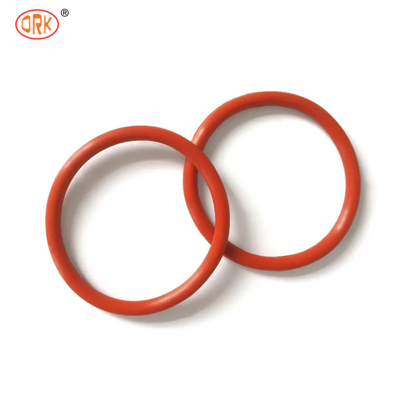 สีแดง อีลาสโตเมอร์ O แหวน EPDM FKM NBR 70 ริมยาง O แหวนซิลิโคน