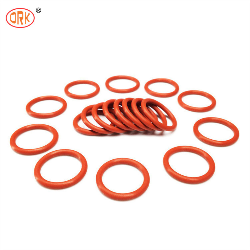 สีแดง อีลาสโตเมอร์ O แหวน EPDM FKM NBR 70 ริมยาง O แหวนซิลิโคน