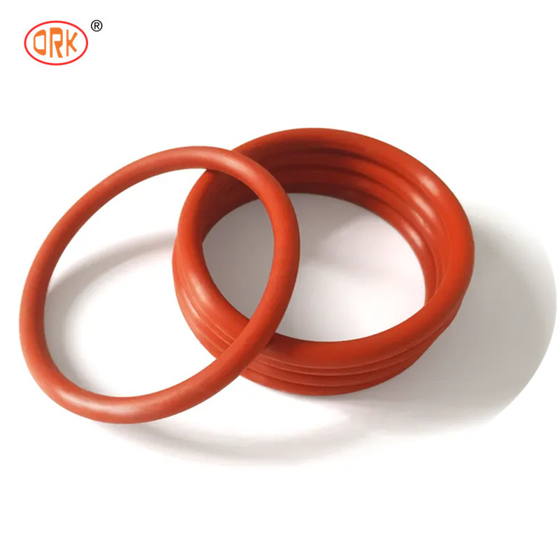 สีแดง อีลาสโตเมอร์ O แหวน EPDM FKM NBR 70 ริมยาง O แหวนซิลิโคน
