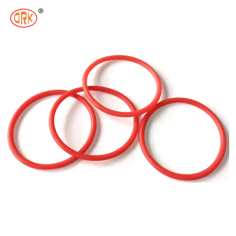 สีแดง อีลาสโตเมอร์ O แหวน EPDM FKM NBR 70 ริมยาง O แหวนซิลิโคน