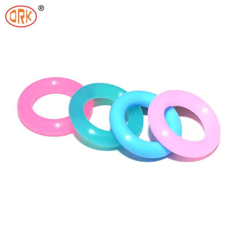 SGS ความต้านทานน้ํามัน Epdm ท่อ Gaskets ยางไนทรีล แหวนปิดสีที่กําหนดเอง