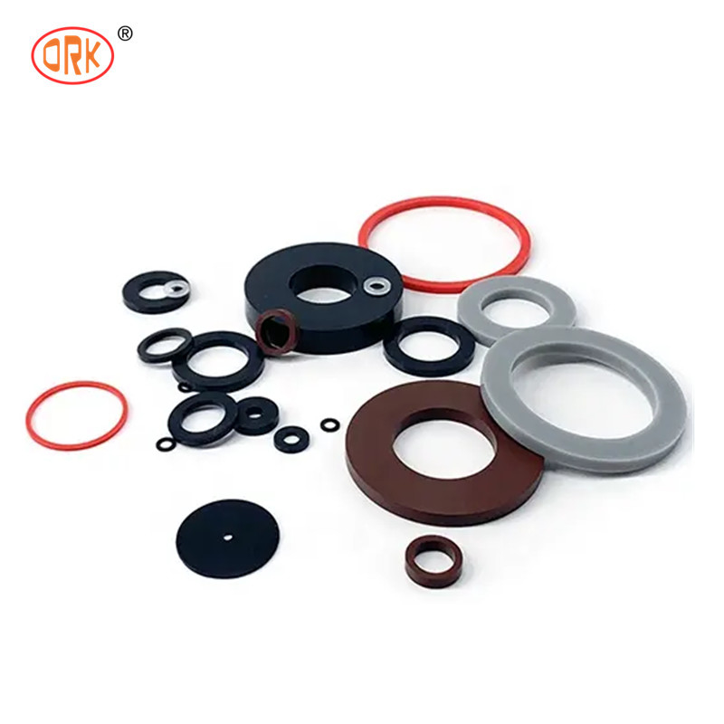 SGS ความต้านทานน้ํามัน Epdm ท่อ Gaskets ยางไนทรีล แหวนปิดสีที่กําหนดเอง