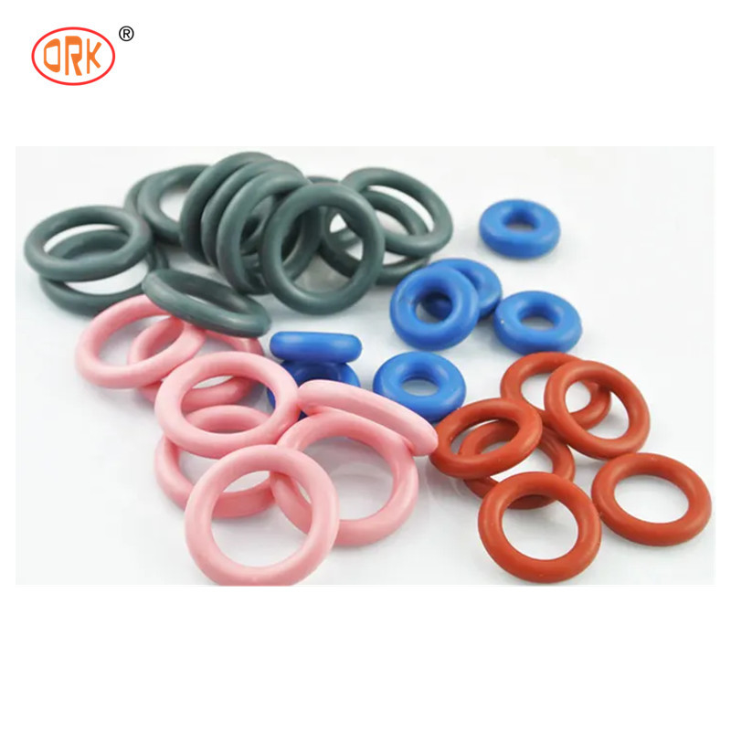 SGS ความต้านทานน้ํามัน Epdm ท่อ Gaskets ยางไนทรีล แหวนปิดสีที่กําหนดเอง