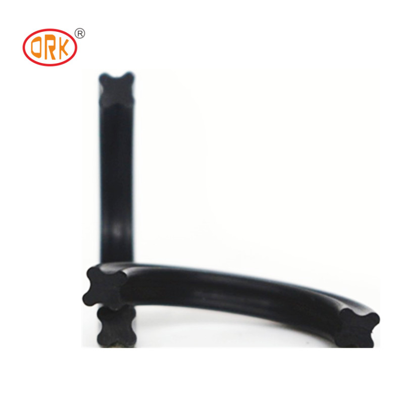 Quard Ring Hydraulic Oil Seal NBR 90 Shore X Ring Seal OEM สําหรับเครื่องประปาเครื่องกล Burgmann