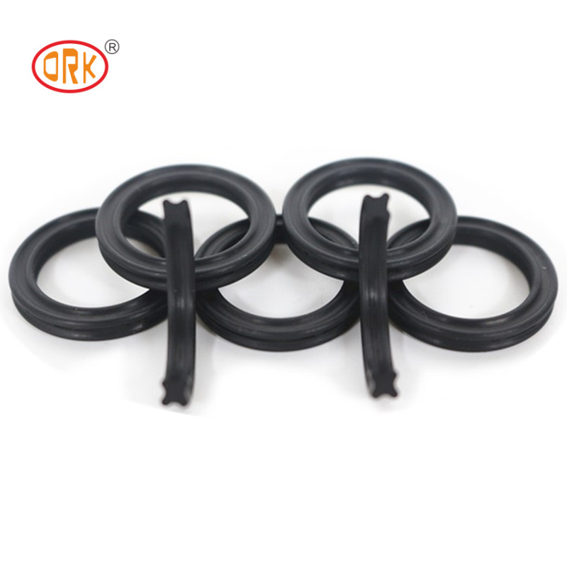 Quard Ring Hydraulic Oil Seal NBR 90 Shore X Ring Seal OEM สําหรับเครื่องประปาเครื่องกล Burgmann
