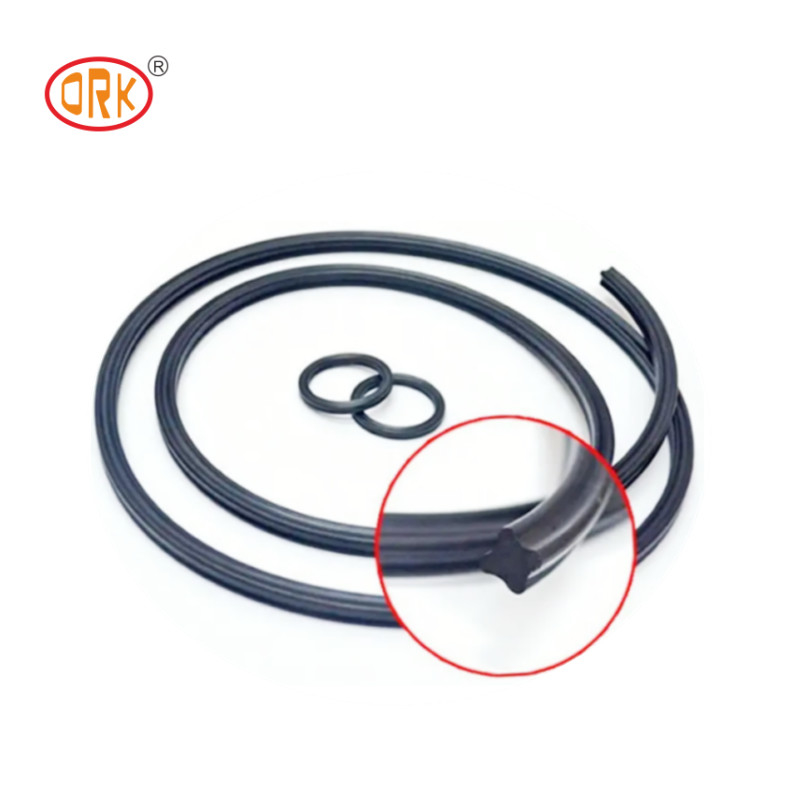 Quard Ring Hydraulic Oil Seal NBR 90 Shore X Ring Seal OEM สําหรับเครื่องประปาเครื่องกล Burgmann