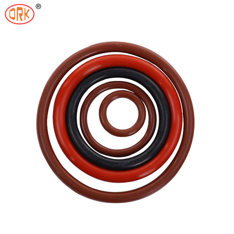 NBR 90 Shore AEM พั๊มยาง Seal O Ring สีที่กําหนดเอง EPDM FKM Elastomer