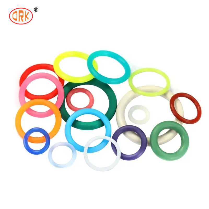 ซิลิโคน อีลาสโตเมอร์ ซีลเซลครึ่งตัวประกอบ กันไฟฟ้า สีซิลิโคน O Rings Seal