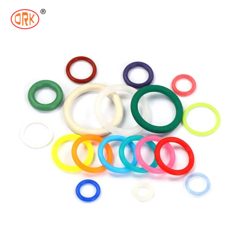 ซิลิโคน อีลาสโตเมอร์ ซีลเซลครึ่งตัวประกอบ กันไฟฟ้า สีซิลิโคน O Rings Seal