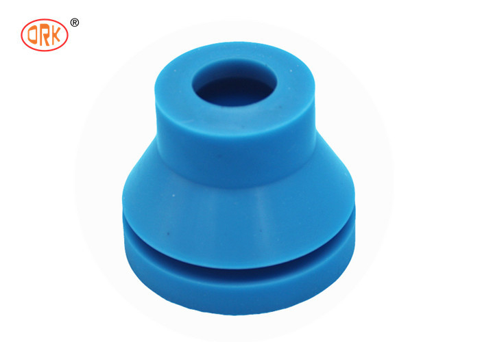 Blue Bellows Mechanical Seal Special Shape Silicone Mechanical Rubber Seal สําหรับเครื่องปกฝุ่น ตามความต้องการ