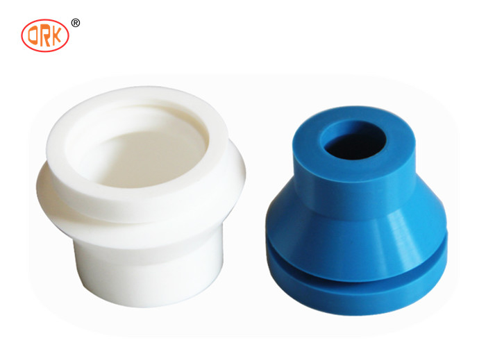 Blue Bellows Mechanical Seal Special Shape Silicone Mechanical Rubber Seal สําหรับเครื่องปกฝุ่น ตามความต้องการ